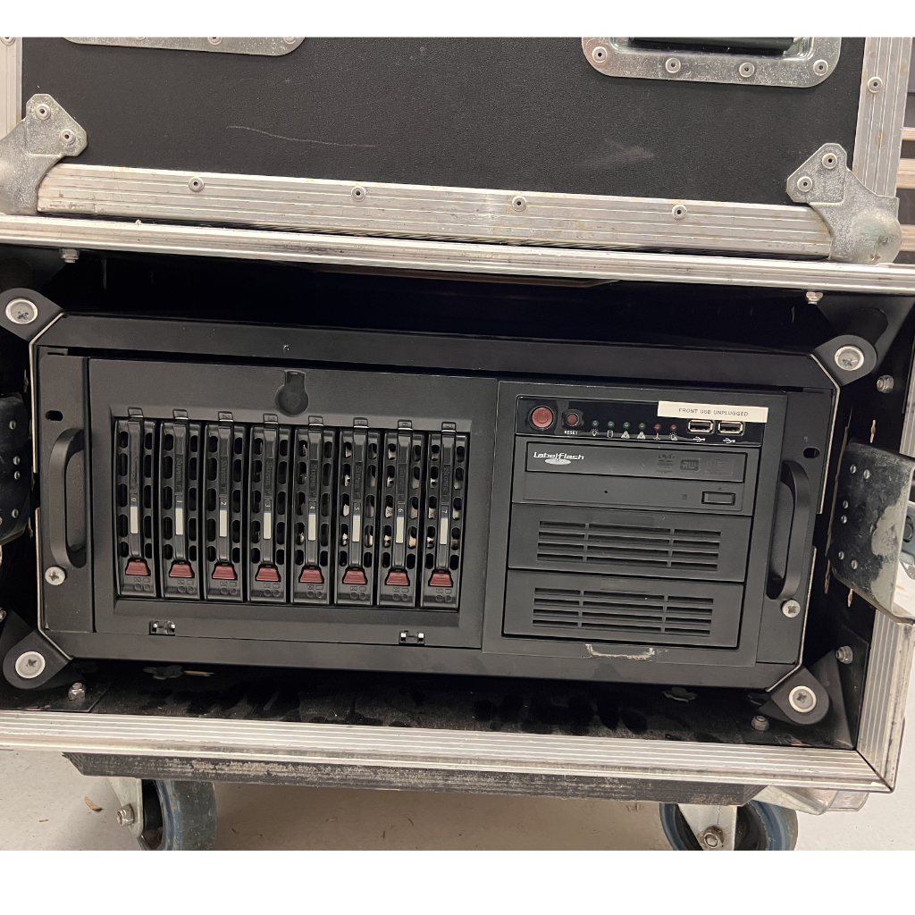 Used Delta 7th Sense Media server with camera calibration for sale