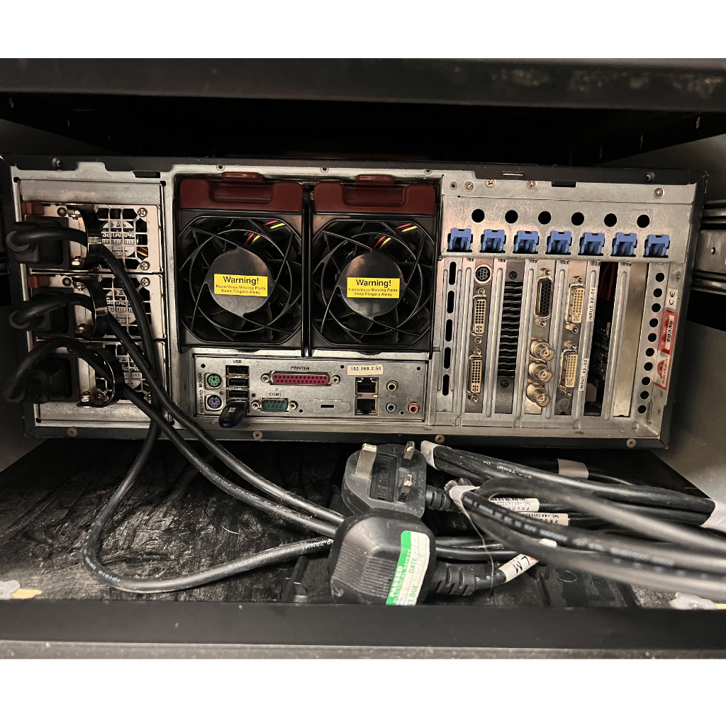 Used Delta 7th Sense Media server with camera calibration for sale
