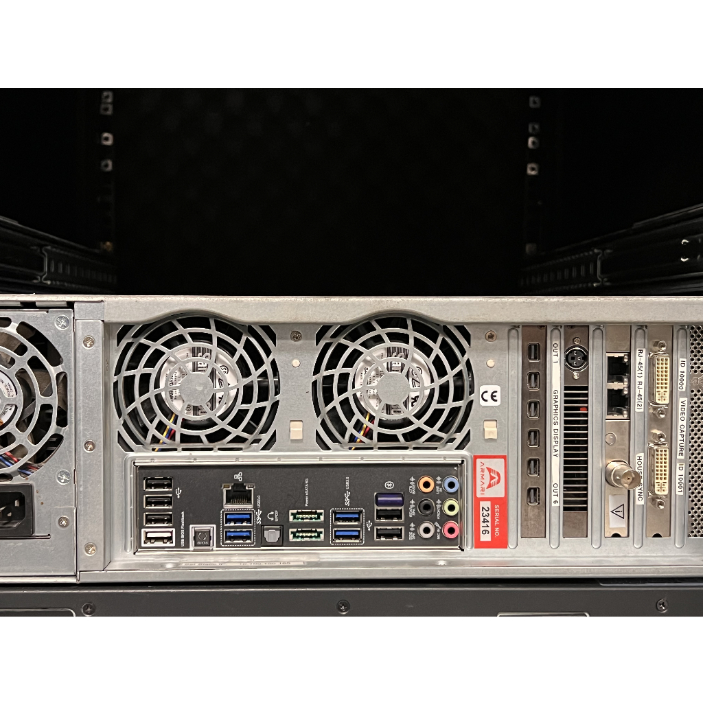 Used Delta 7th Sense Media server with camera calibration for sale