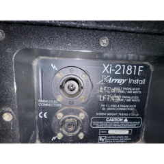 Used ElectroVoice X-Array Xi-1183/64 and Xi-2181F package for sale