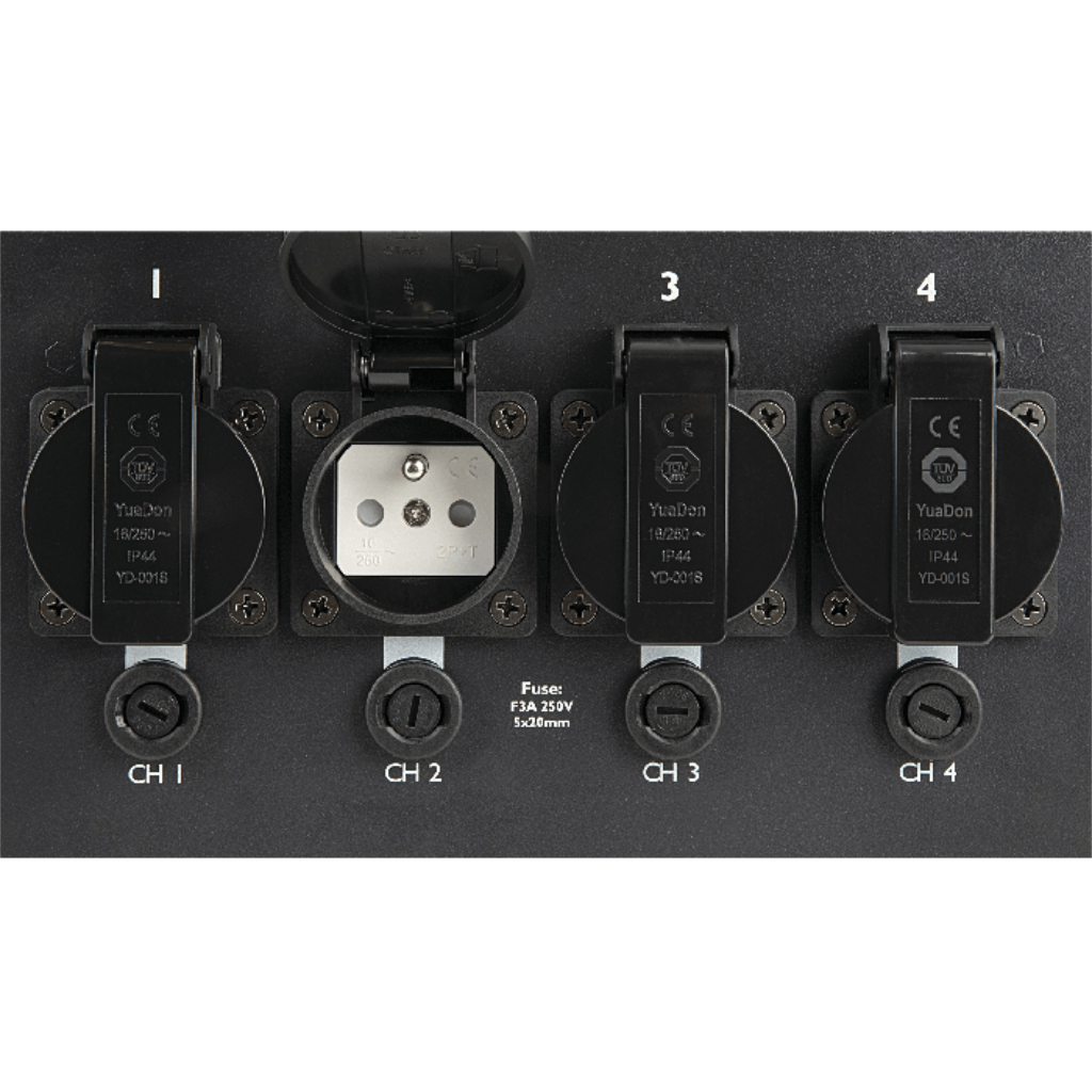 Used NEW Showtec TED Pack 4-Channel Dimmer Pack for sale
