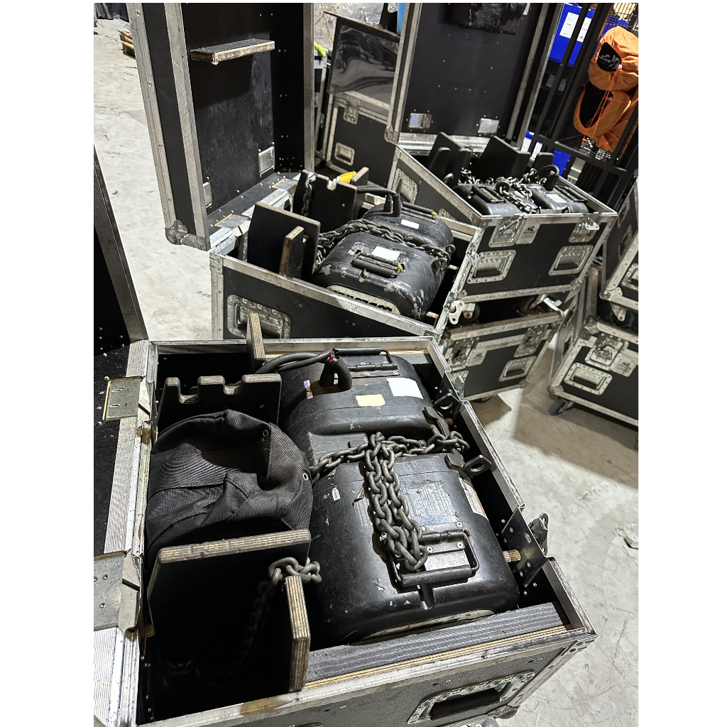 Used CM Lodestar 1000kg L Series LV HOL Hoists for sale