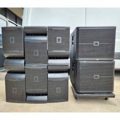Used JBL VRX932LAP and VRX918SP package for sale