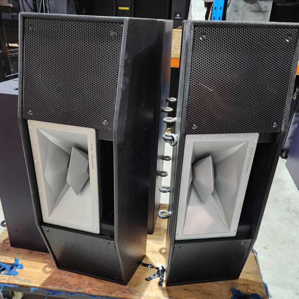 Used Funktion-One Sound System with MC2 amps for sale