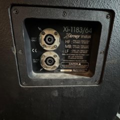 Used ElectroVoice X-Array Xi-1183/64 and Xi-2181F package for sale