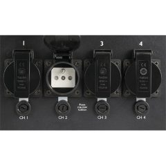 Used NEW Showtec TED Pack 4-Channel Dimmer Pack for sale
