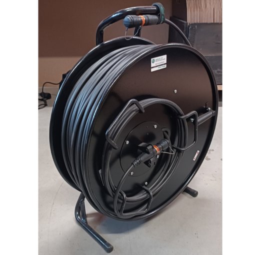 Used Neutrik OpticalCON MTP12 cable XTREME MultiMode 200m on reel HT582 for sale