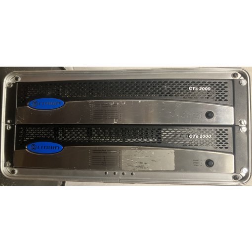 Used Crown CTs 2000 with USP3 dsp cards for sale