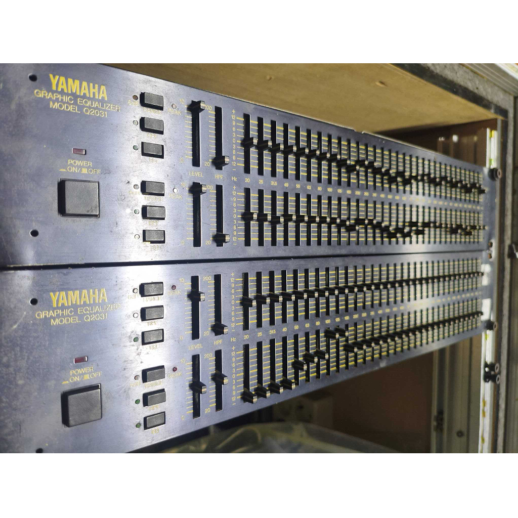 Used Yamaha Q2031B Dual-Channel Graphic Equalizer 2010s - Black for sale