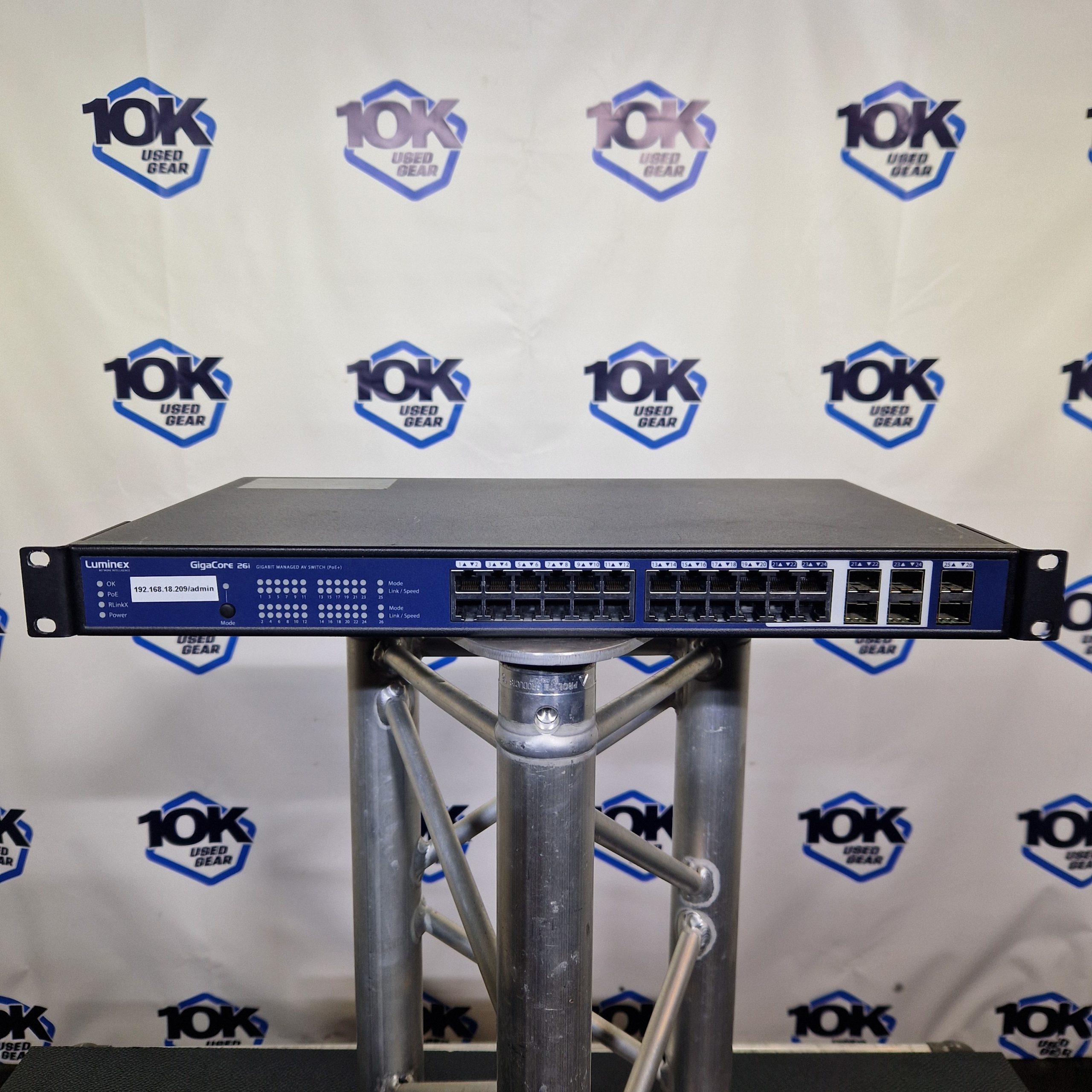 Used Luminex Gigacore 26i for sale