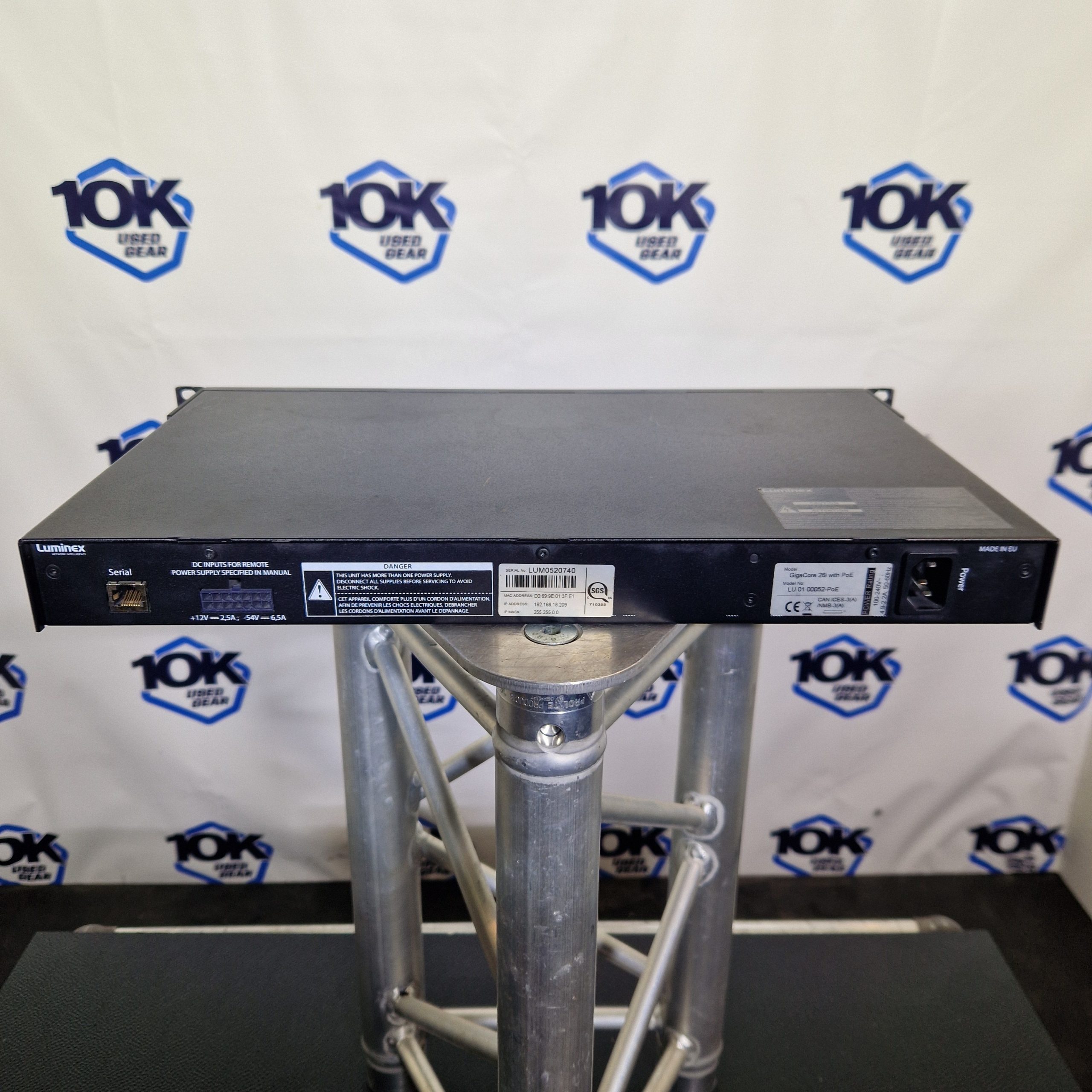 Used Luminex Gigacore 26i for sale