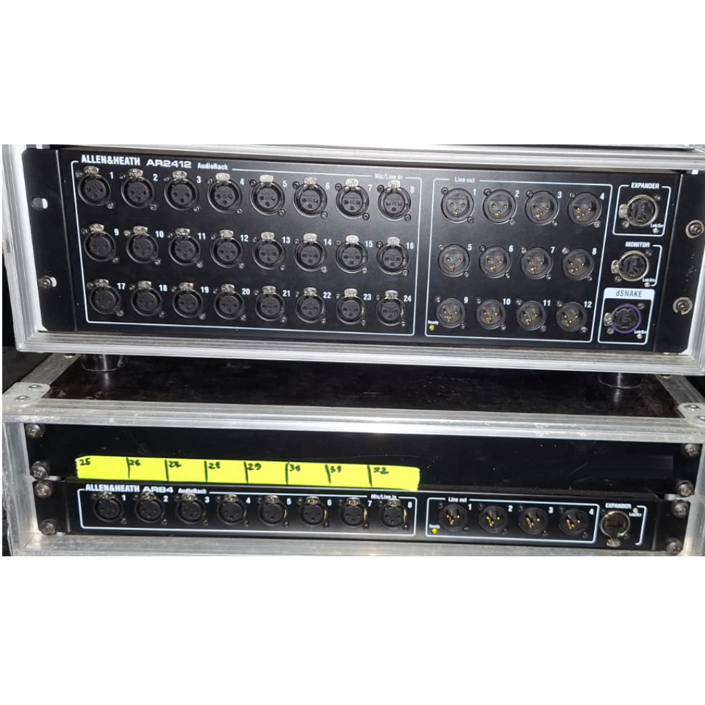 Used Allen & Heath SQ6, AR2412 & AR84 package for sale