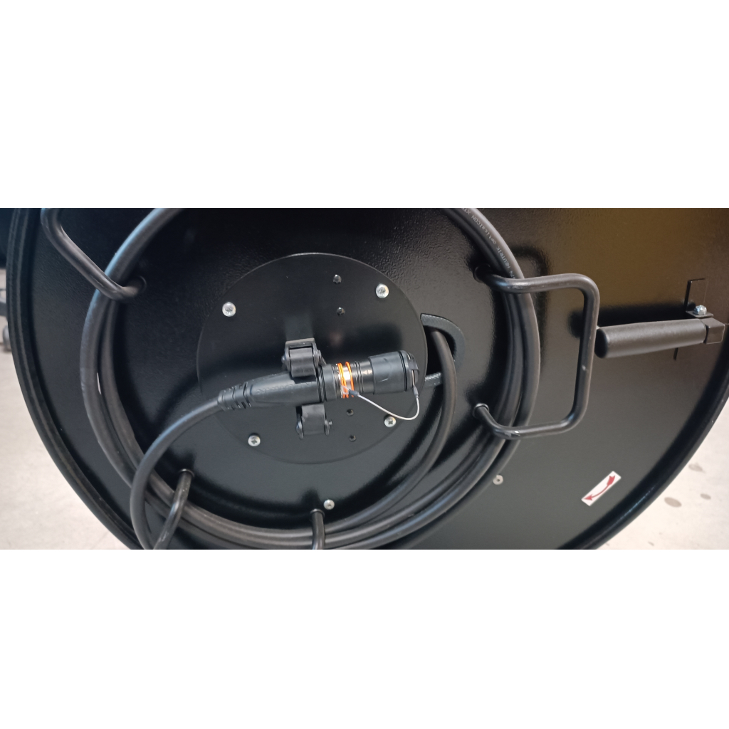 Used Neutrik OpticalCON MTP12 cable XTREME MultiMode 200m on reel HT582 for sale
