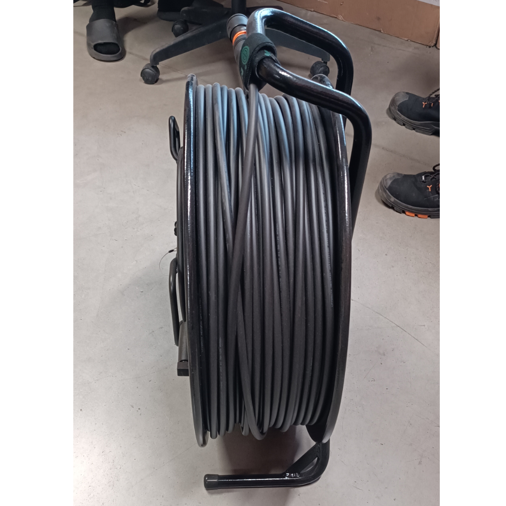 Used Neutrik OpticalCON MTP12 cable XTREME MultiMode 200m on reel HT582 for sale
