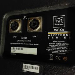 Used Martin Audio WSXa for sale