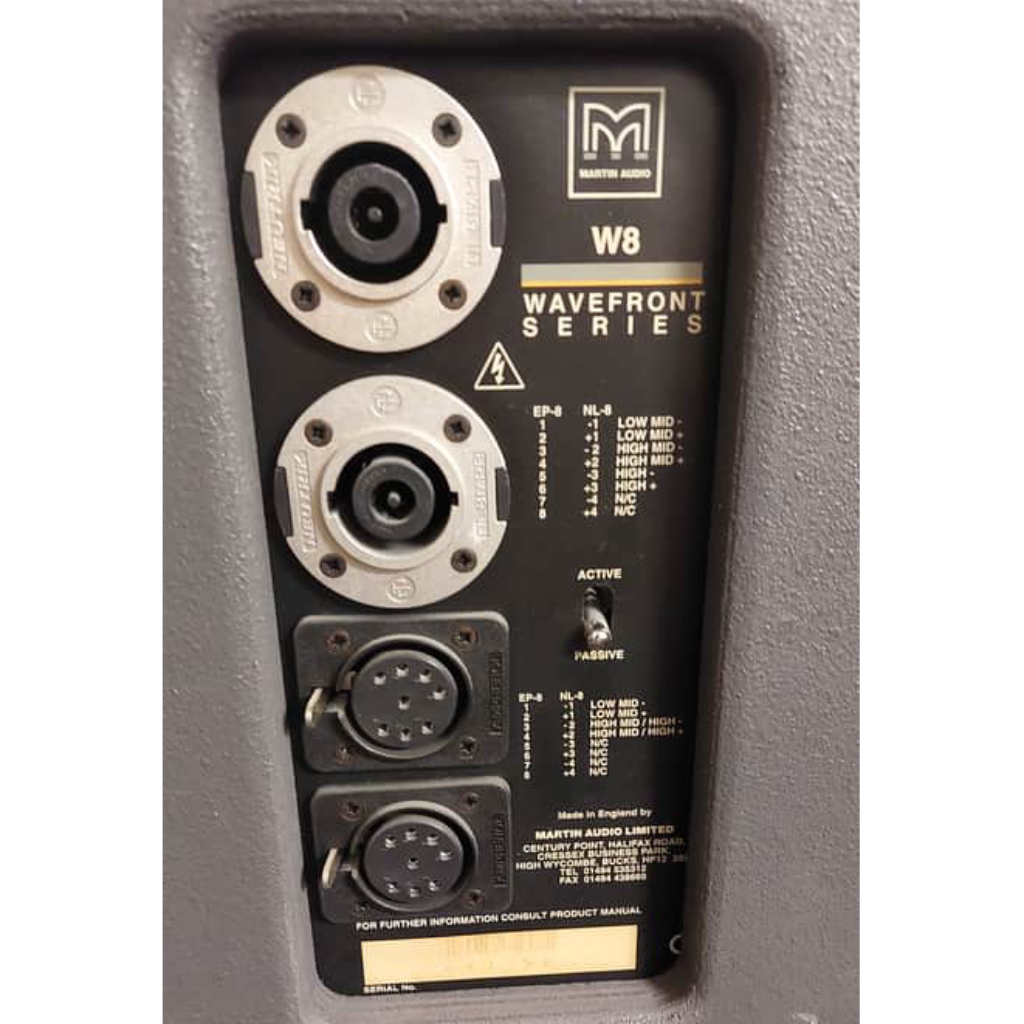 Used Martin Audio W8C & WSX set for sale