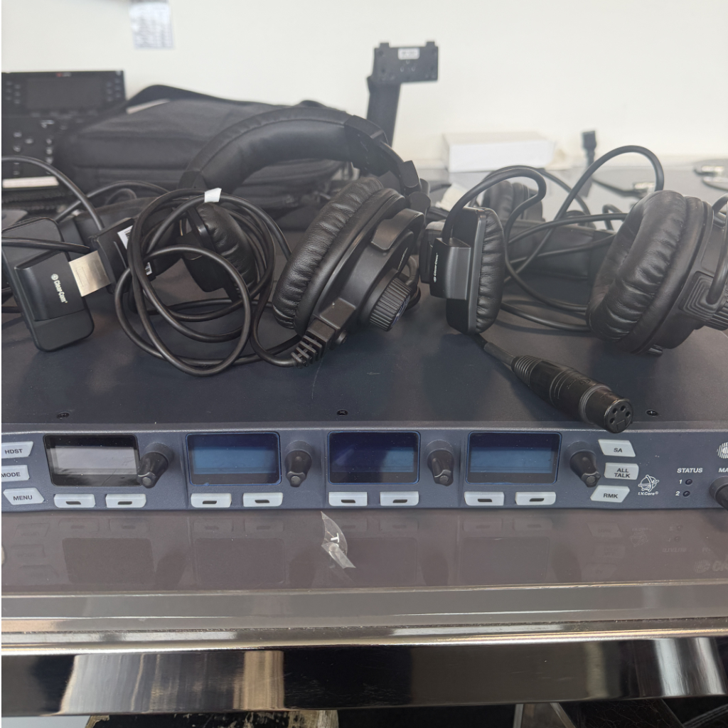 Used Clear-Com Freespeak II comms Kit for sale