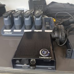 Used Clear-Com Freespeak II comms Kit for sale