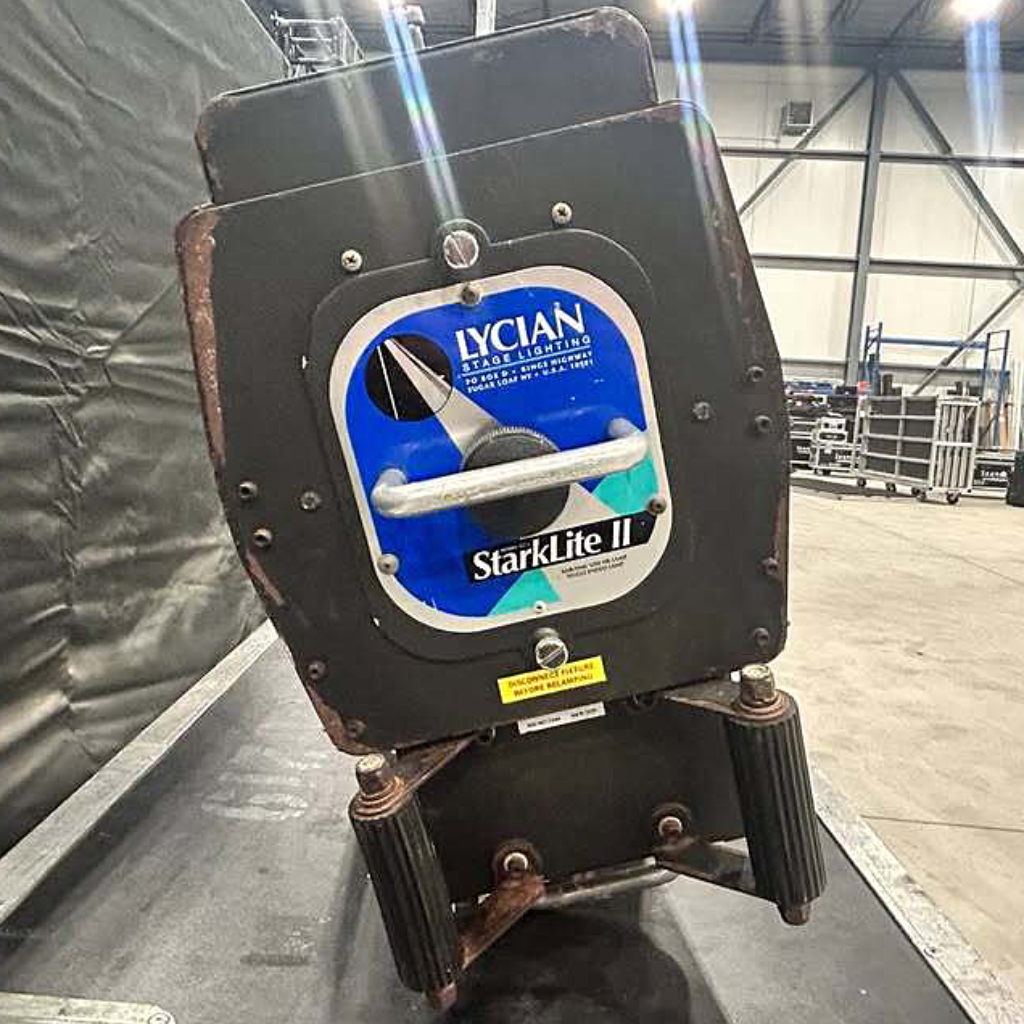 Used Lycian 1272 Starklite II 1200w HMI Spotlight for sale