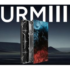 Used Unilumin URMIII Black  3.9mm Outdoor LED Panels for sale