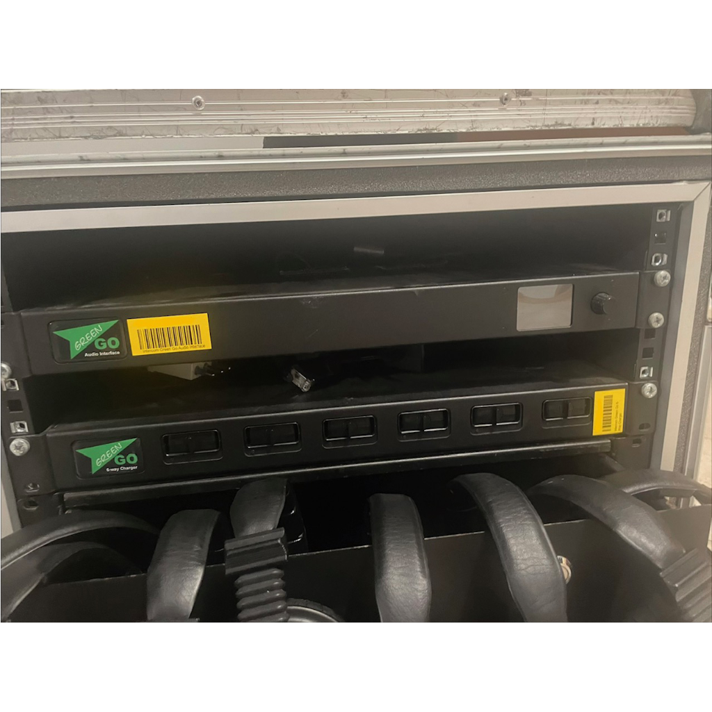 Used Green Go Communication Intercom Set for sale