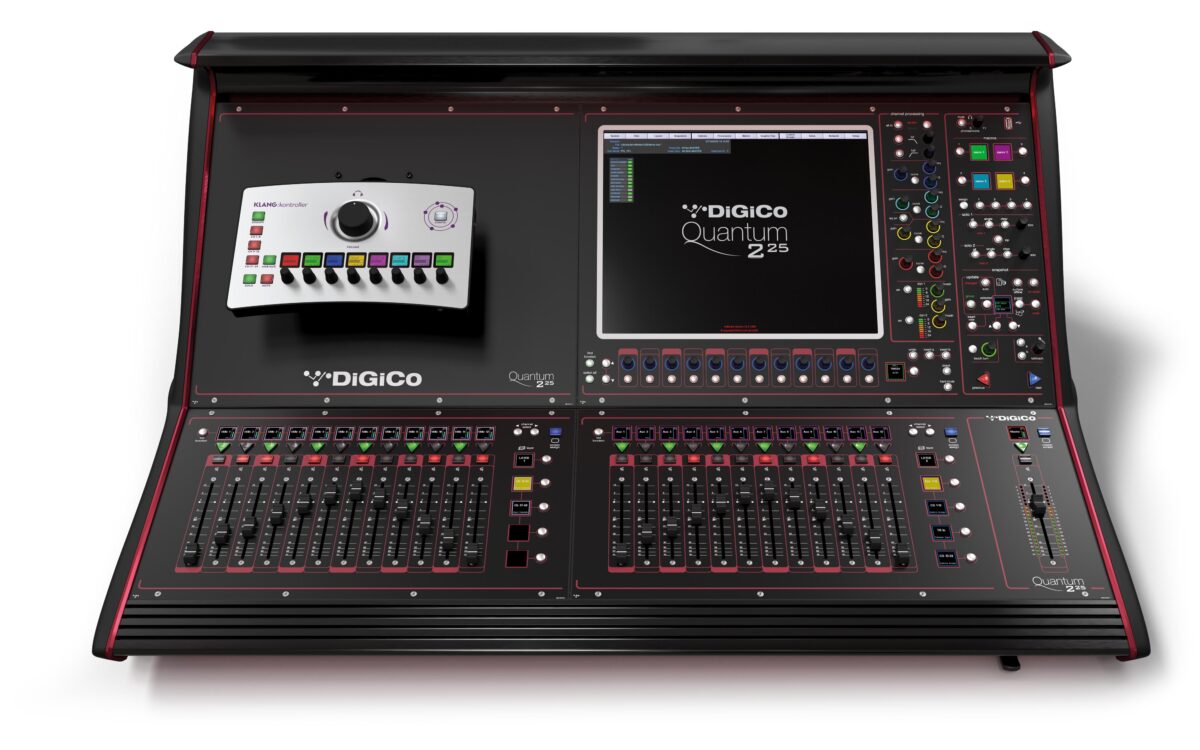 Used DiGiCo Quantum 225 digital mixing console for sale at 10K Used Gear