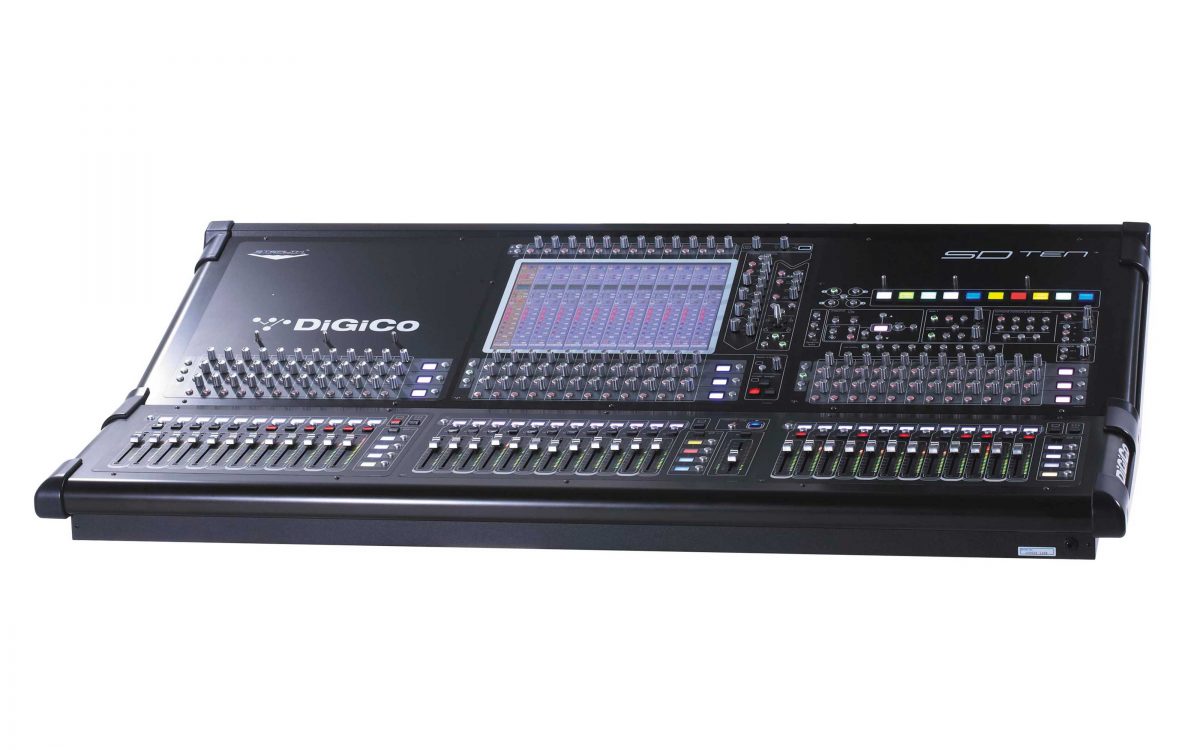 Used DiGiCo SD10 digital mixing console for sale at 10K Used Gear