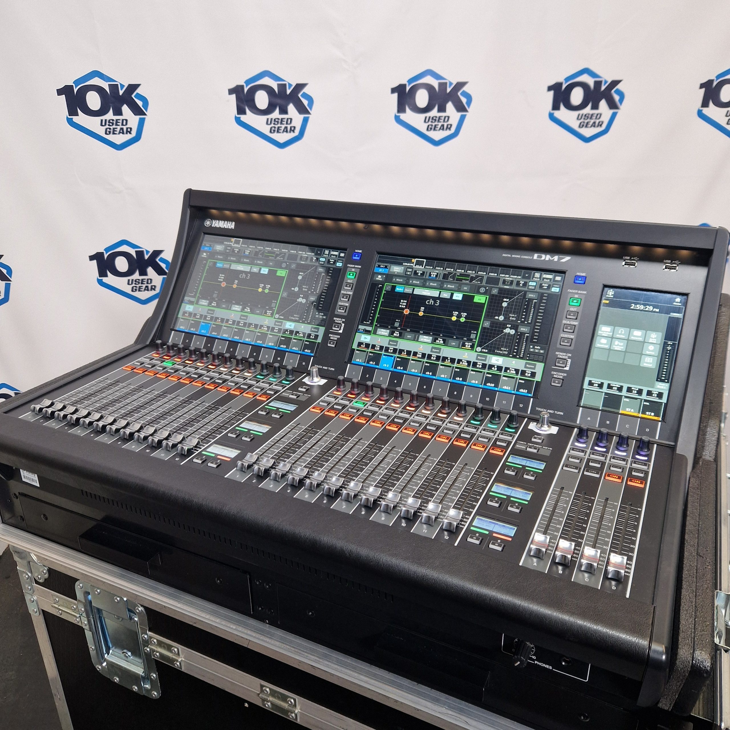 Used Yamaha DM7 w/ flight case for sale