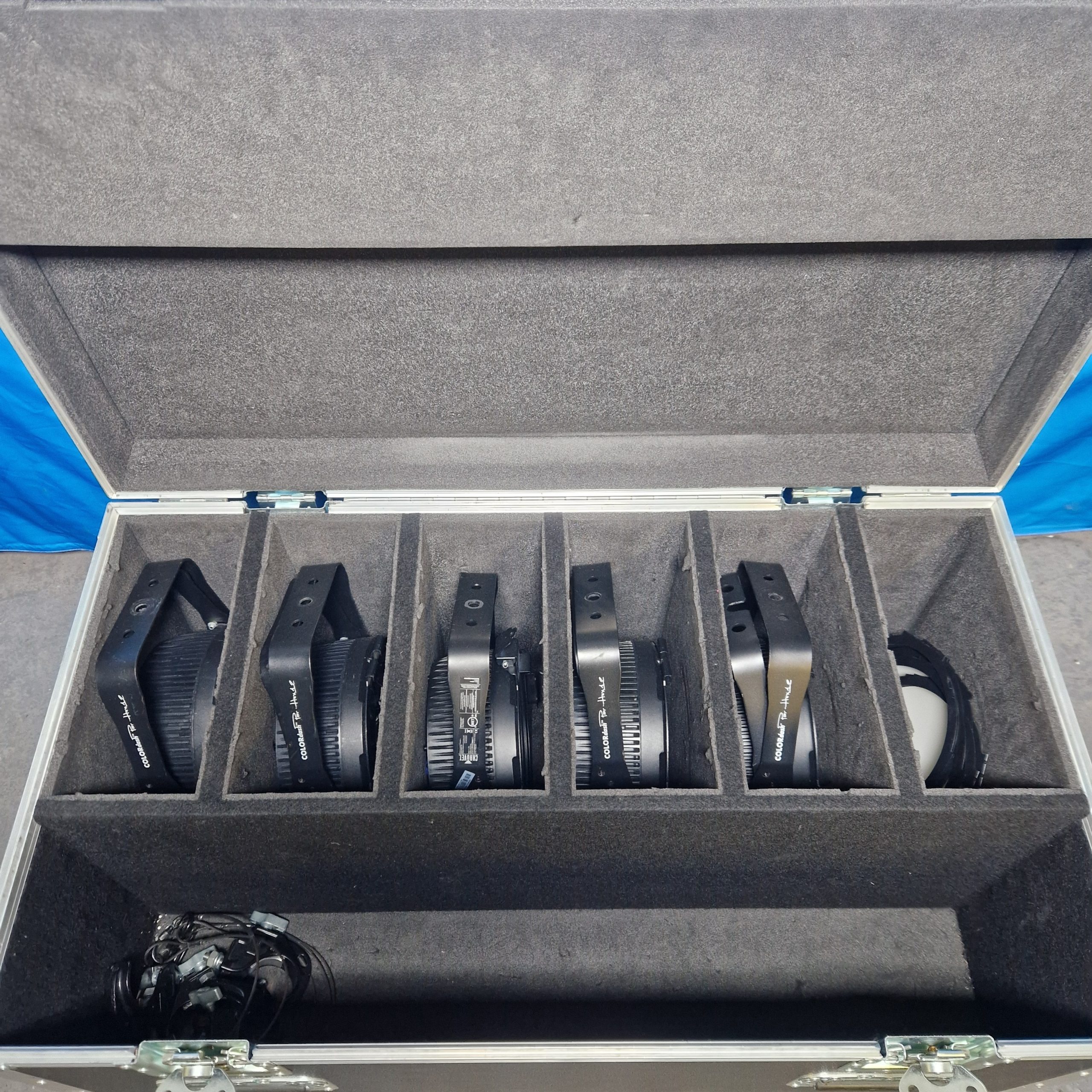 Used Chauvet colordash par hex 12 set for sale