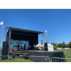 Used Mobile Stage Hydraulic 8m x 7m for sale