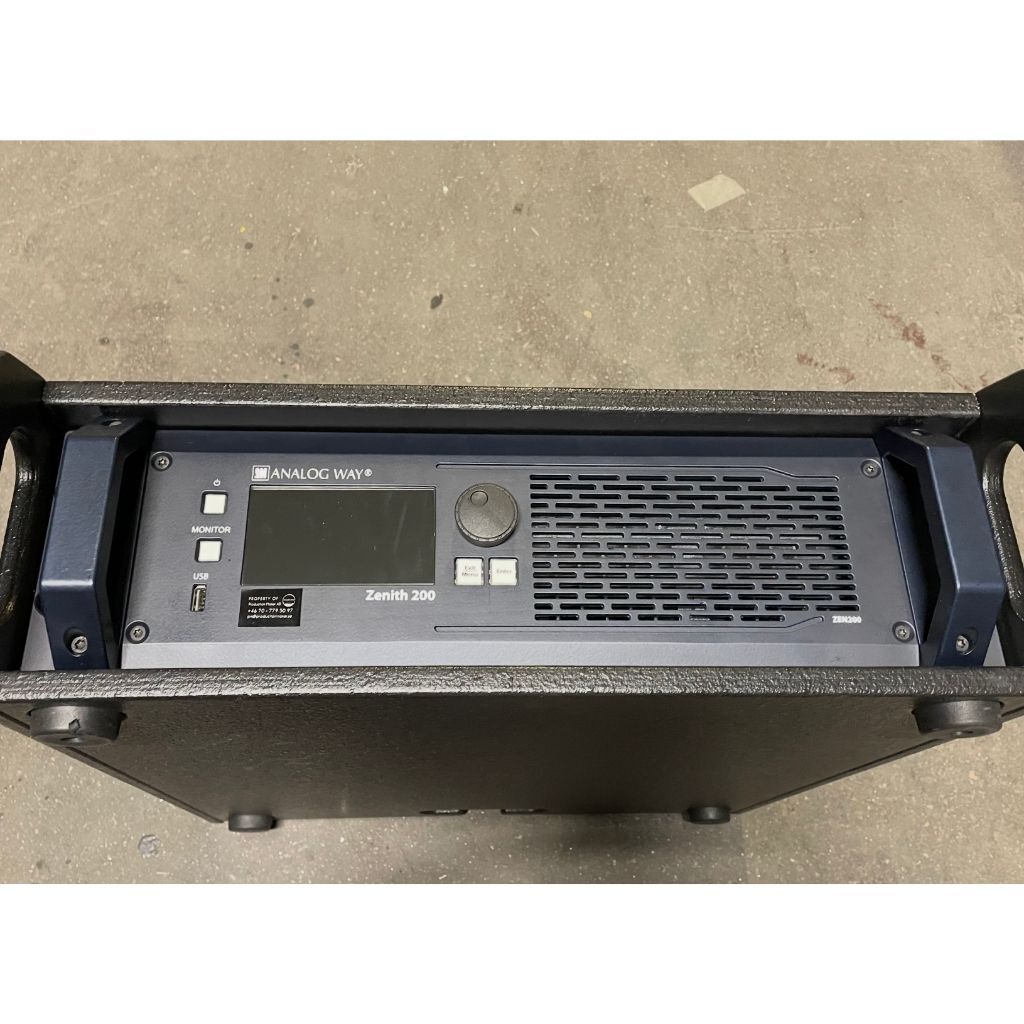 Used Analog Way Zenith 200 for sale
