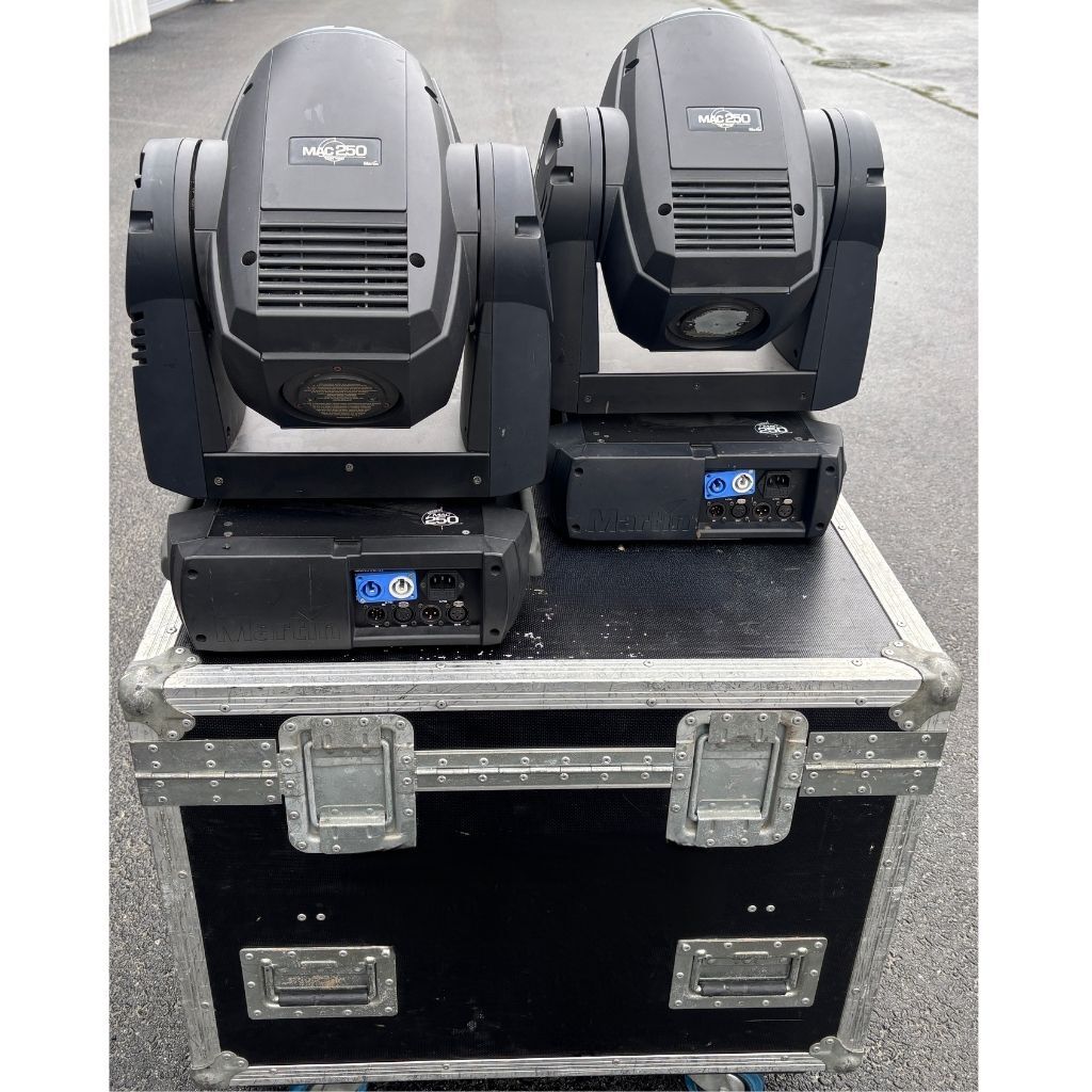 Used Martin Mac 250 Entour Set of 8 for sale
