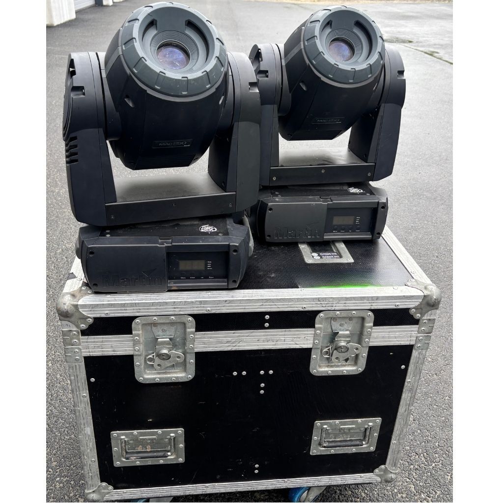 Used Martin Mac 250 Entour Set of 8 for sale