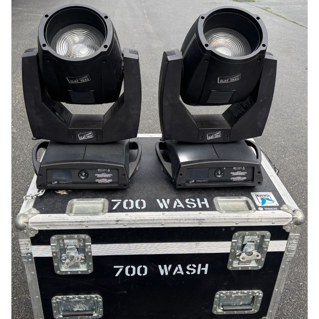Used ClayPaky Alpha Wash 700 Set of 9 for sale