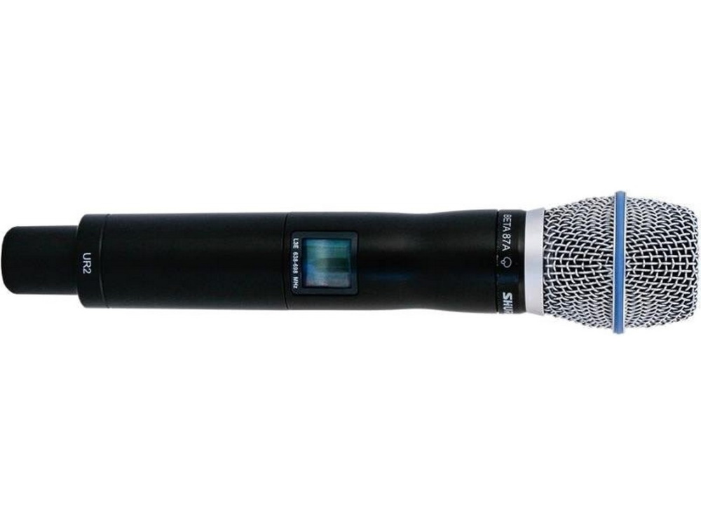 Used Shure UR2 Beta 87 wireless handheld microphone for sale at 10K Used Gear