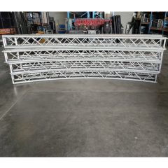 Used Litec 10 m circle truss - 8pcs 29cm x 29cm for sale