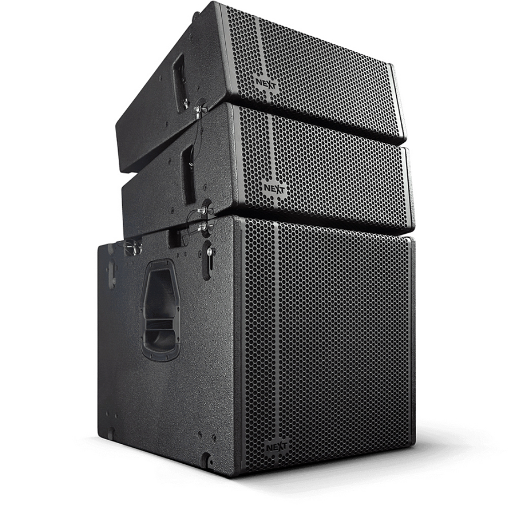 Used NEXT-proaudio LA26 & LAs15A Line Array for sale