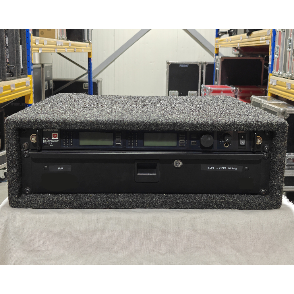 Used Shure UR4D Receiver with Handhelds and Beltpacks Package for sale