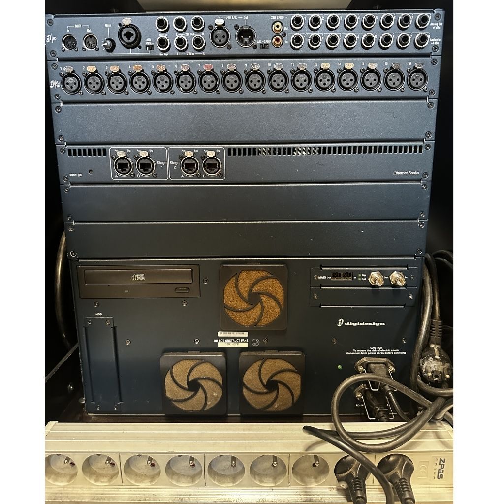 Used Avid Profile Mix Rack with Avid Stage 48 for sale