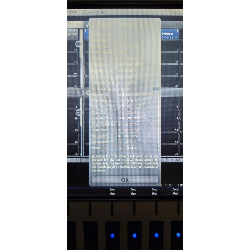 Used Avolites Tiger Touch II for sale
