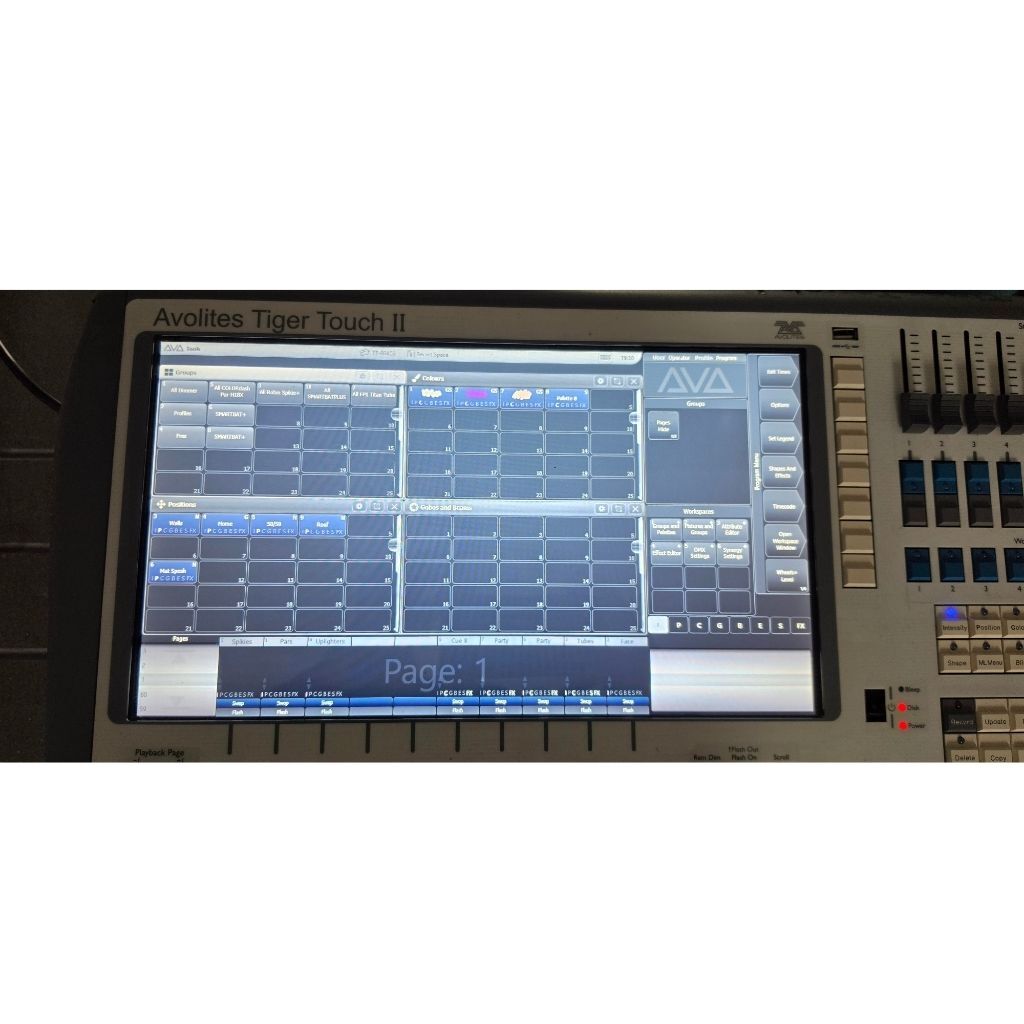 Used Avolites Tiger Touch II for sale