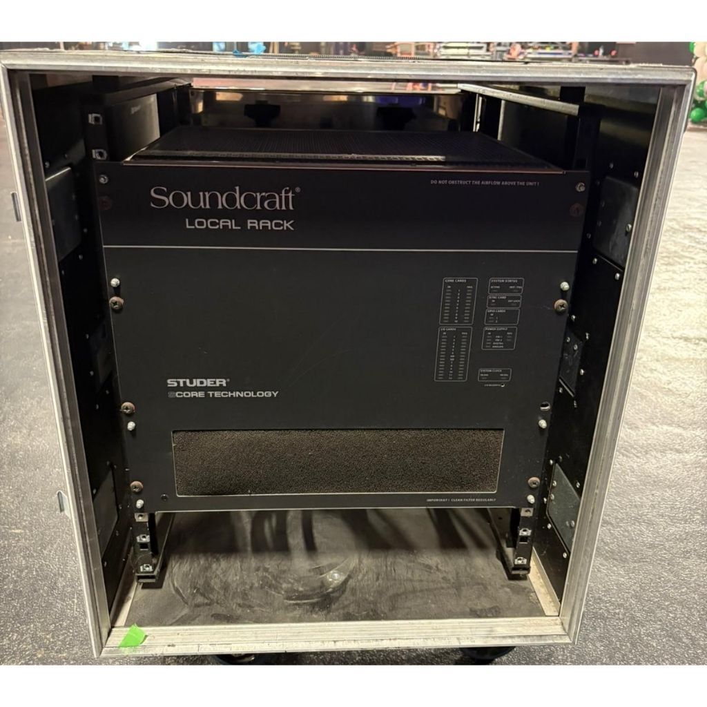 Used Soundcraft Vi6, Local Rack 16/16, Stage Rack 64/16 for sale