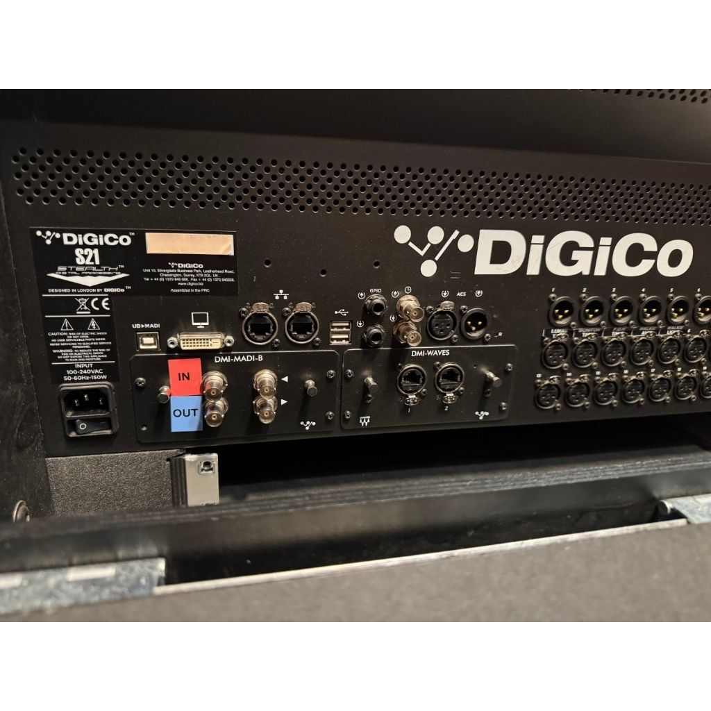 Used Digico S21 with DMI WAVES and DMI MADI BNC package for sale