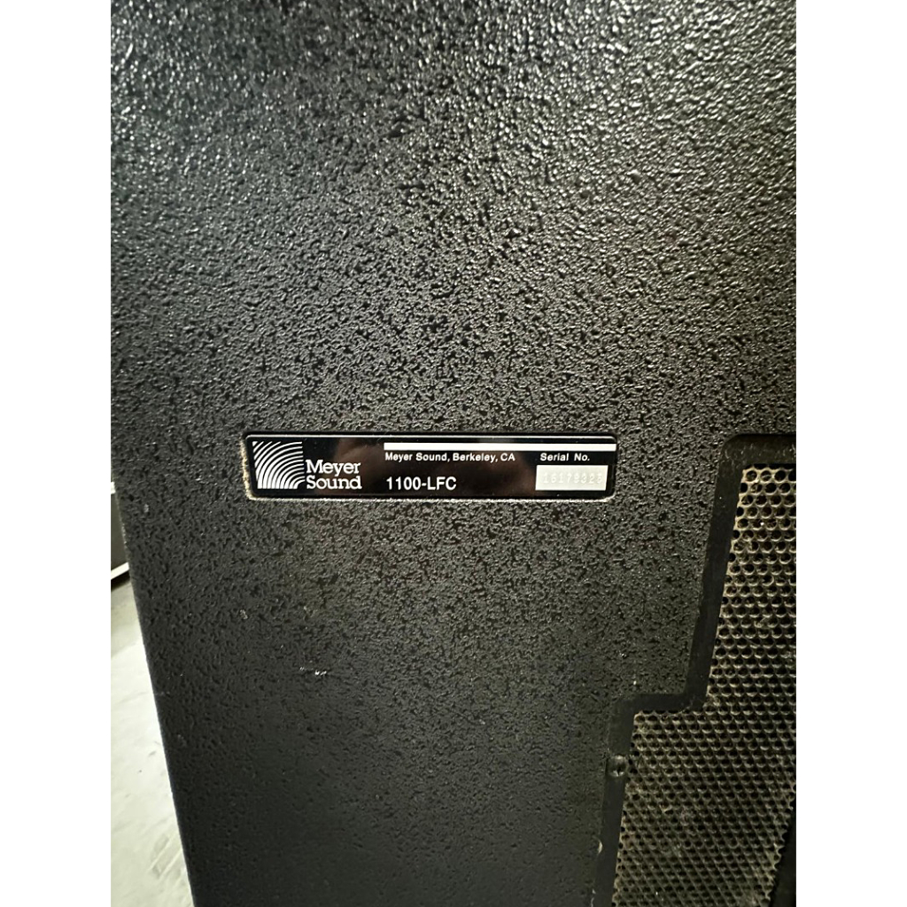 Used Meyer Sound LYON-M and 1100-LFC Sound Package for sale
