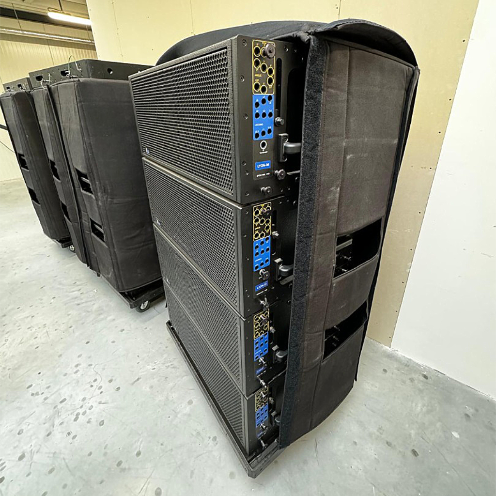 Used Meyer Sound LYON-M and 1100-LFC Sound Package for sale