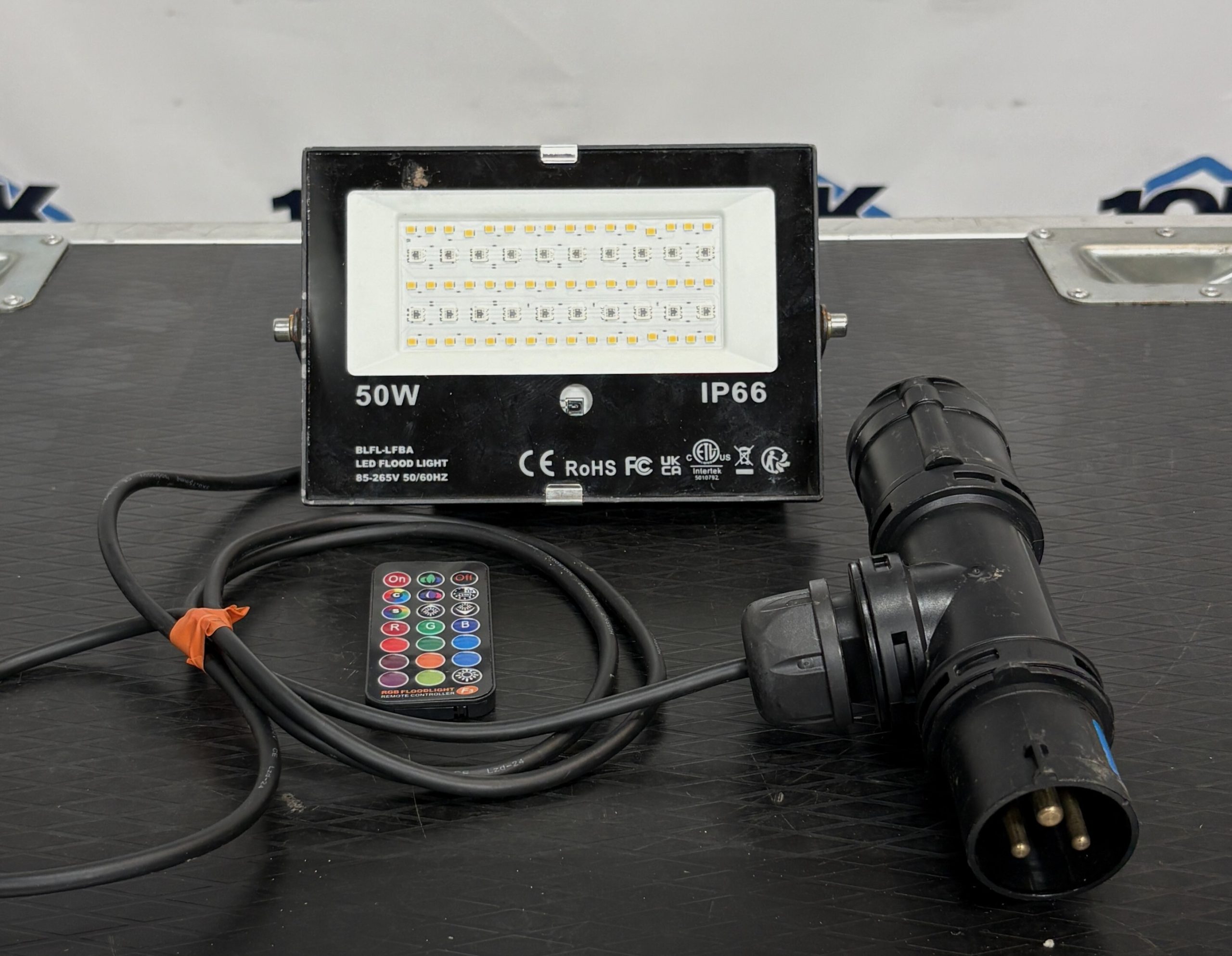 Used 50W LED Floodlight with remote for sale