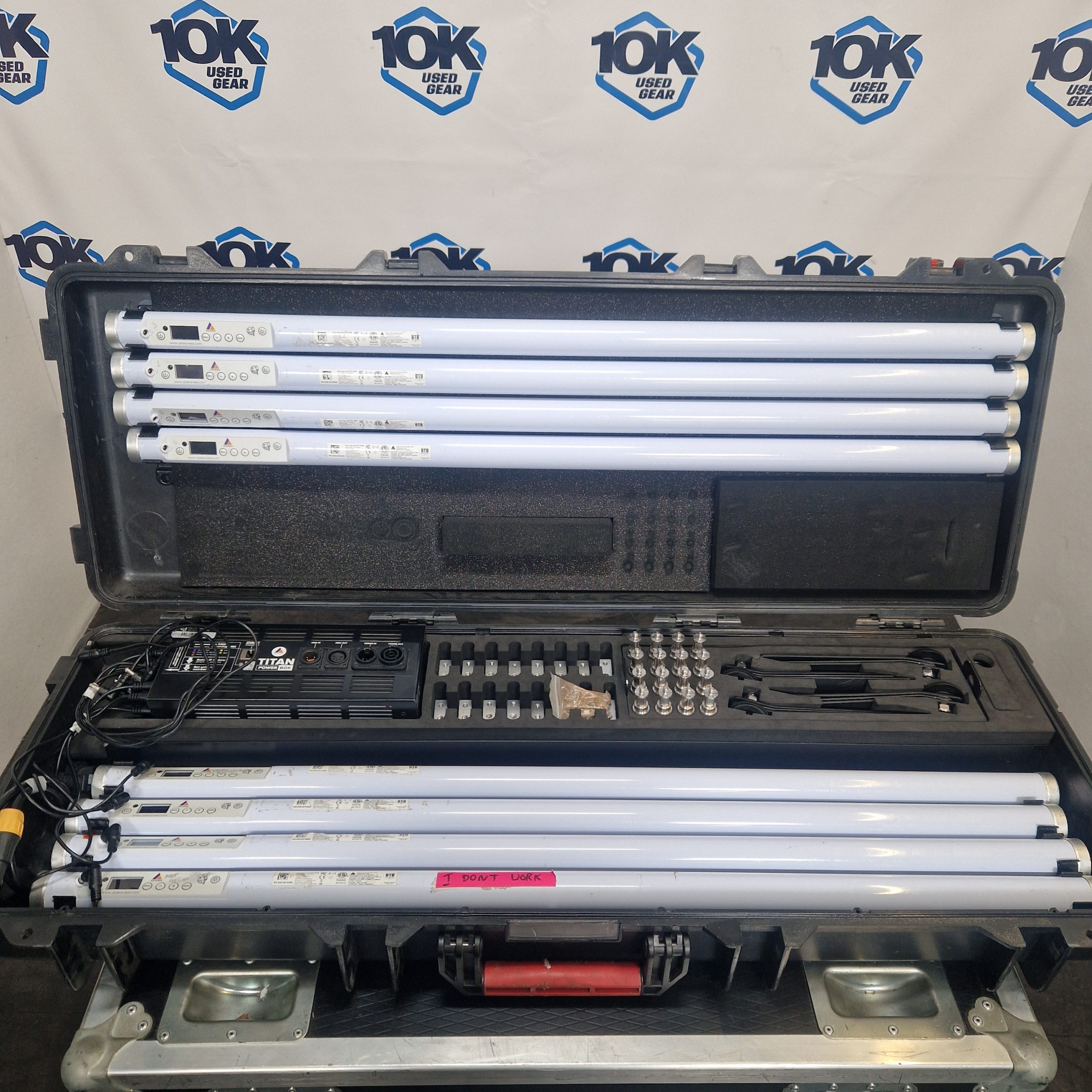 Used Astera Titan Tube (Set of 8 with Charging Case) for sale