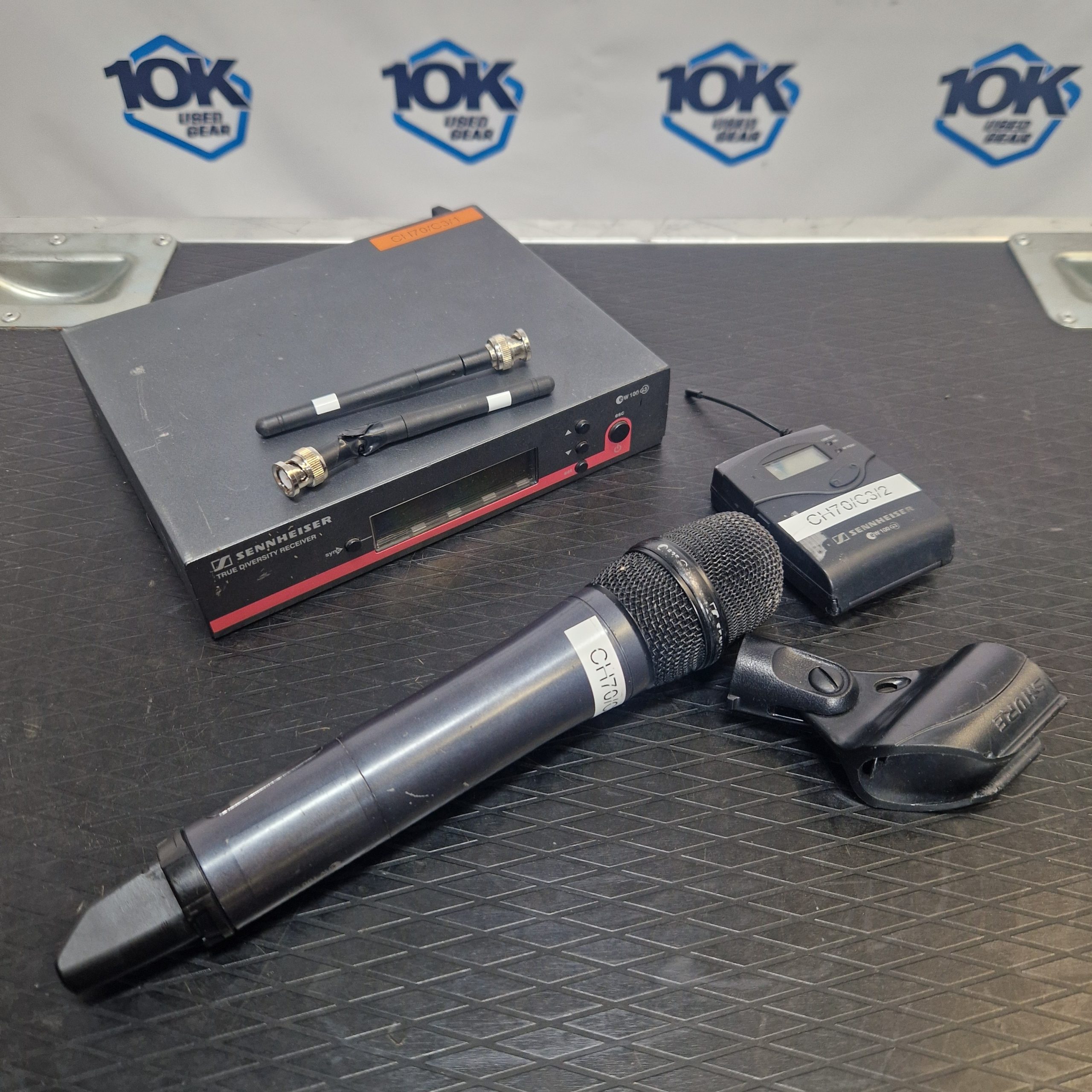 Used 1-Way EW100 G3 + E835 Handheld/Beltpack (CH70) for sale