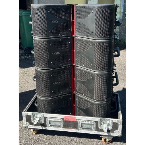 Used Void Acoustics Arcline 8 set of 4 for sale