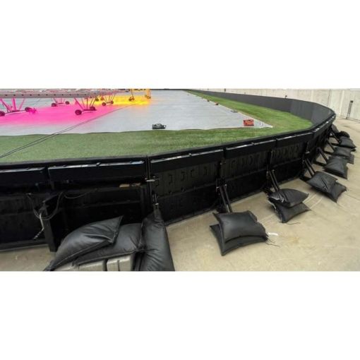 Used Daktronics 10mm LED field board system for sale